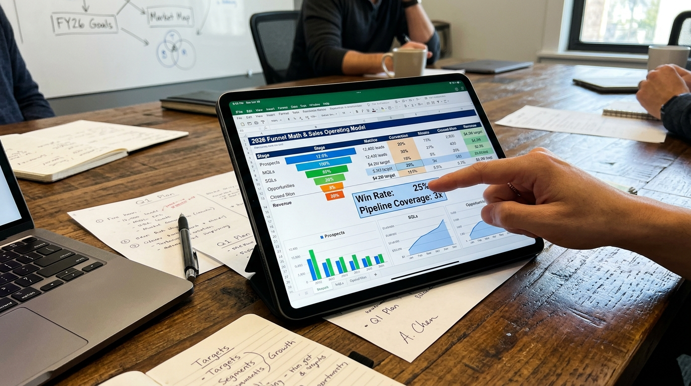 How to Develop a Sales Operating Model (Funnel Math)