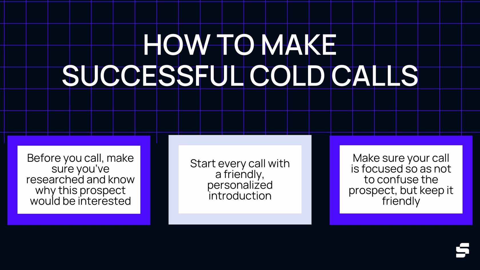 how to make successful cold calls infographic