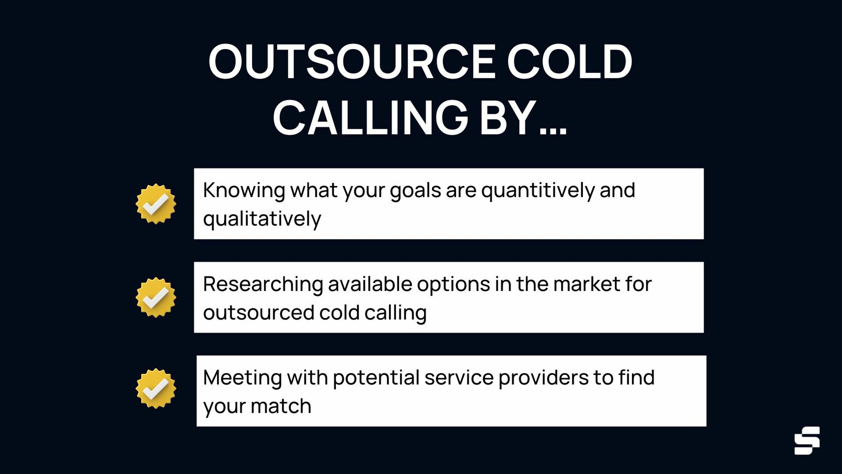 outsource cold calling methods infographic