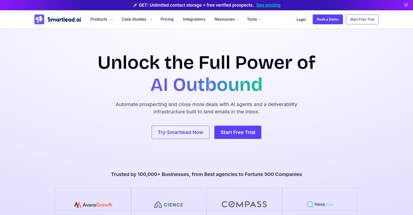 Smartlead Screenshot
